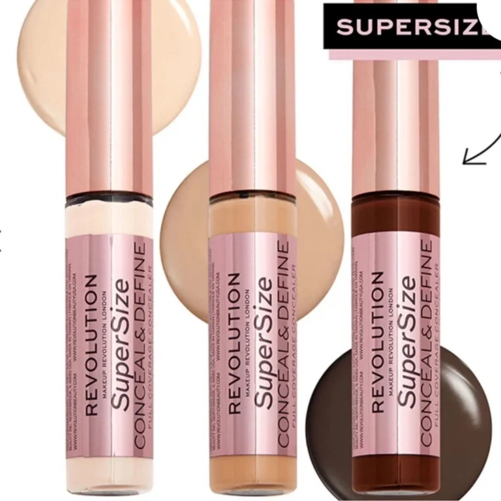 C12 - Makeup Revolution SuperSize Conceal & Define‎ Concealer – Shade C12
